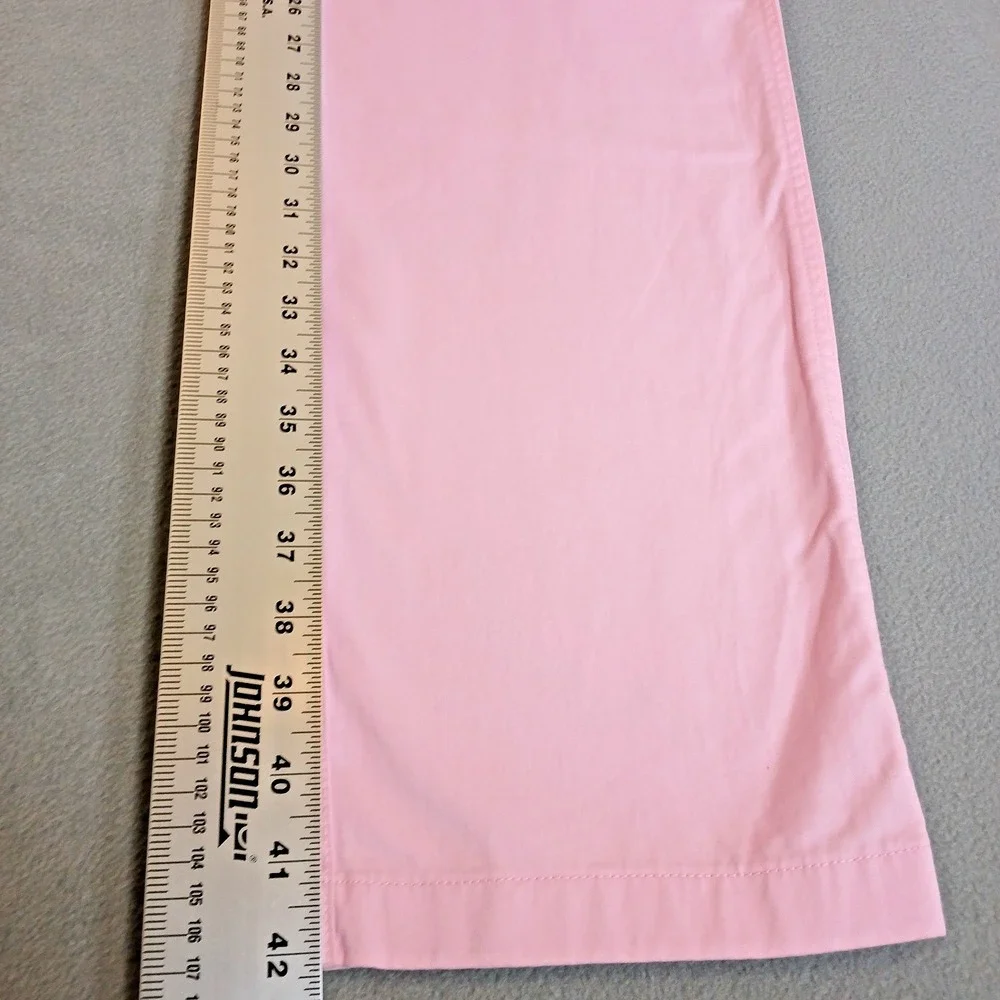 POLO RALPH LAUREN Men's Stretch Classic-Fit Polo Chino Pants Pink Size XL